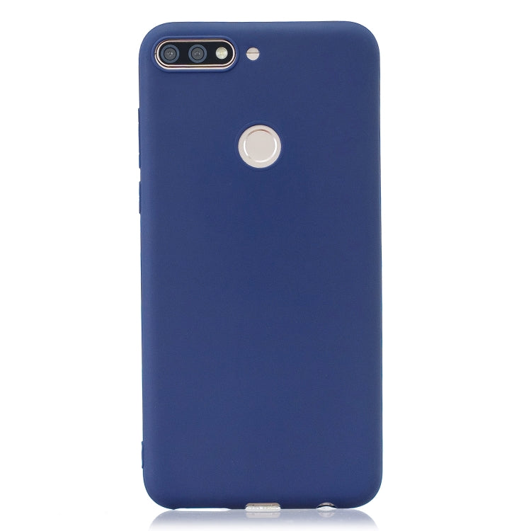 Frosted Solid Color TPU Protective Case for Huawei Y7 Prime 2018/Honor7C