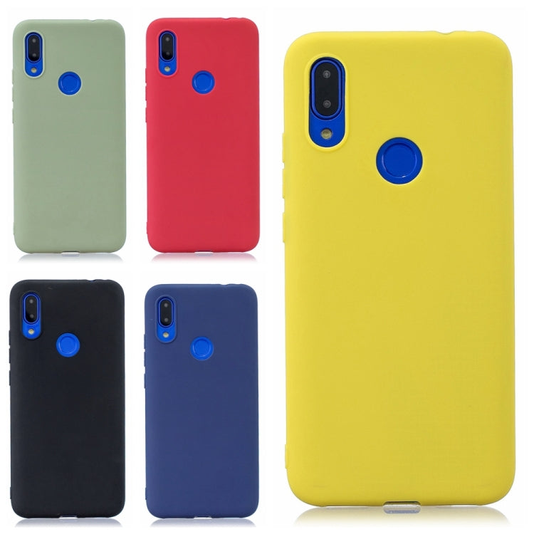 Frosted Solid Color TPU Protective Case for Xiaomi Redmi 7
