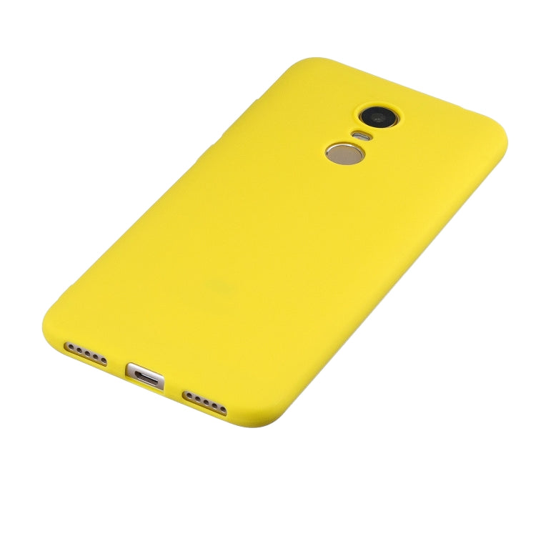 Frosted Solid Color TPU Protective Case for Xiaomi Redmi 5 Plus / Note 5 Indian Version