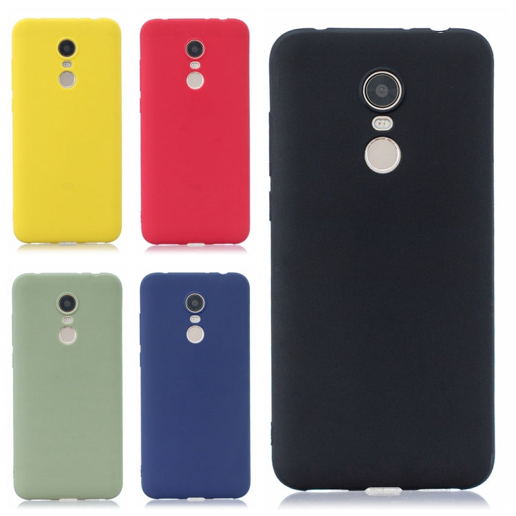 Frosted Solid Color TPU Protective Case for Xiaomi Redmi 5 Plus / Note 5 Indian Version