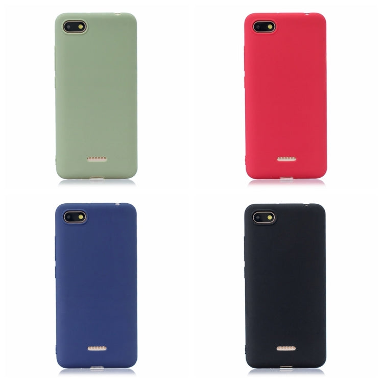 Frosted Solid Color TPU Protective Case for Xiaomi Redmi 6A