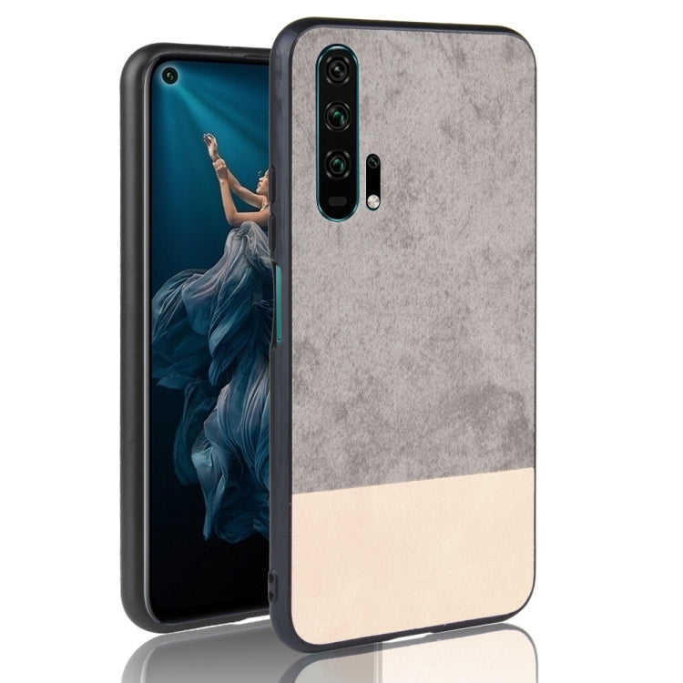 Shockproof Color Matching Denim PC + PU + TPU Protective Case for Huawei Honor 20 Pro