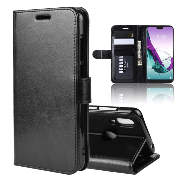 R64 Texture Single Fold Horizontal Flip Leather Case for Doogee N10, with Holder & Card Slots & Wallet