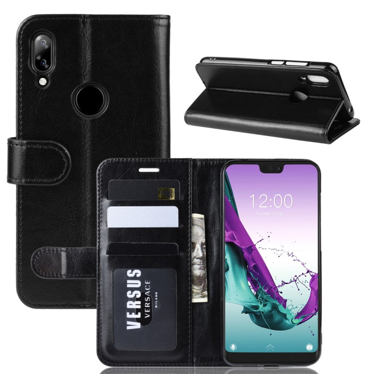 R64 Texture Single Fold Horizontal Flip Leather Case for Doogee N10, with Holder & Card Slots & Wallet