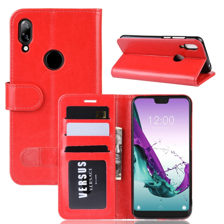 R64 Texture Single Fold Horizontal Flip Leather Case for Doogee N10, with Holder & Card Slots & Wallet