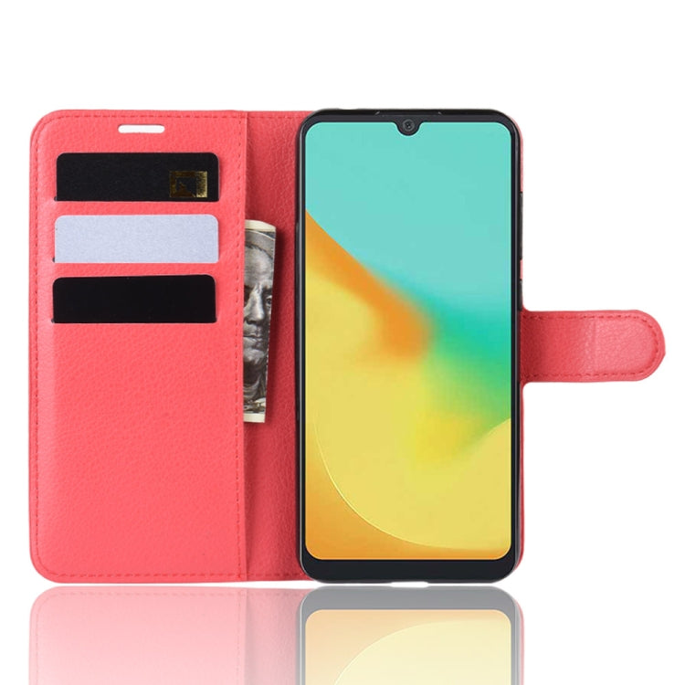 Litchi Texture Horizontal Flip Leather Case for ZTE Blade A7 2019, with Wallet & Holder & Card Slots