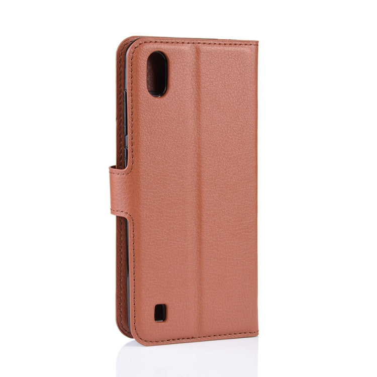 Litchi Texture Horizontal Flip Leather Case for ZTE Blade A7 2019, with Wallet & Holder & Card Slots