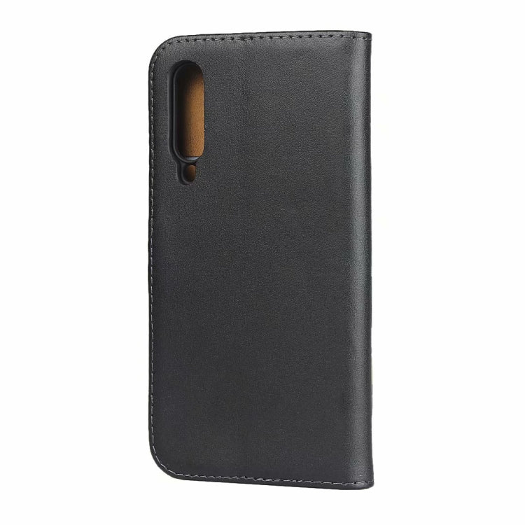 Leather Horizontal Flip Holster for Xiaomi 9 SE ,with Magnetic Clasp and Bracket and Card Slot and Wallet(Black)
