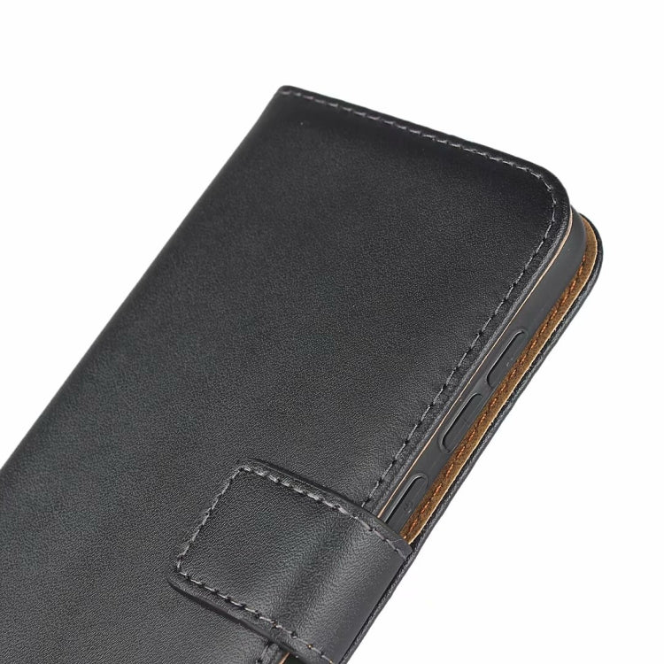 Leather Horizontal Flip Holster for Xiaomi 9 SE ,with Magnetic Clasp and Bracket and Card Slot and Wallet(Black)