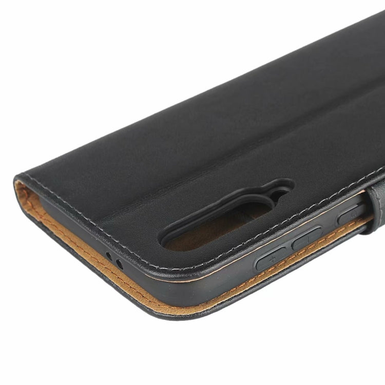 Leather Horizontal Flip Holster for Xiaomi 9 SE ,with Magnetic Clasp and Bracket and Card Slot and Wallet(Black)