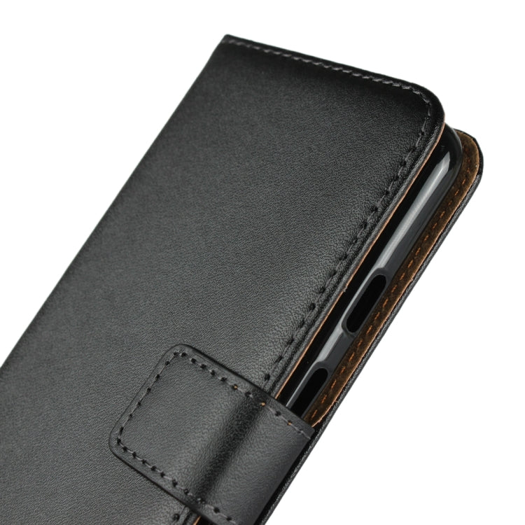 Leather Horizontal Flip Holster for Google Pixel 3 ,with Magnetic Clasp and Bracket and Card Slot and Wallet(Black)