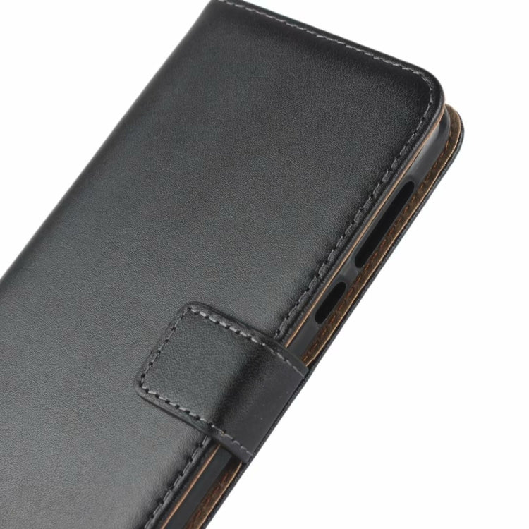 Leather Horizontal Flip Holster for Moto G7 Power ,with Magnetic Clasp and Bracket and Card Slot and Wallet(Black)