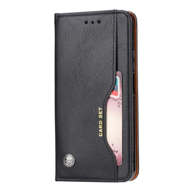 Knead Skin Texture Horizontal Flip Leather Case for Huawei Honor 20, with Photo Frame & Holder & Card Slots & Wallet