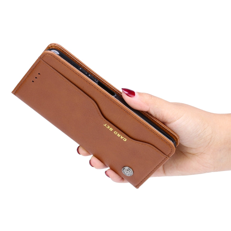 Knead Skin Texture Horizontal Flip Leather Case for Huawei Honor 20, with Photo Frame & Holder & Card Slots & Wallet