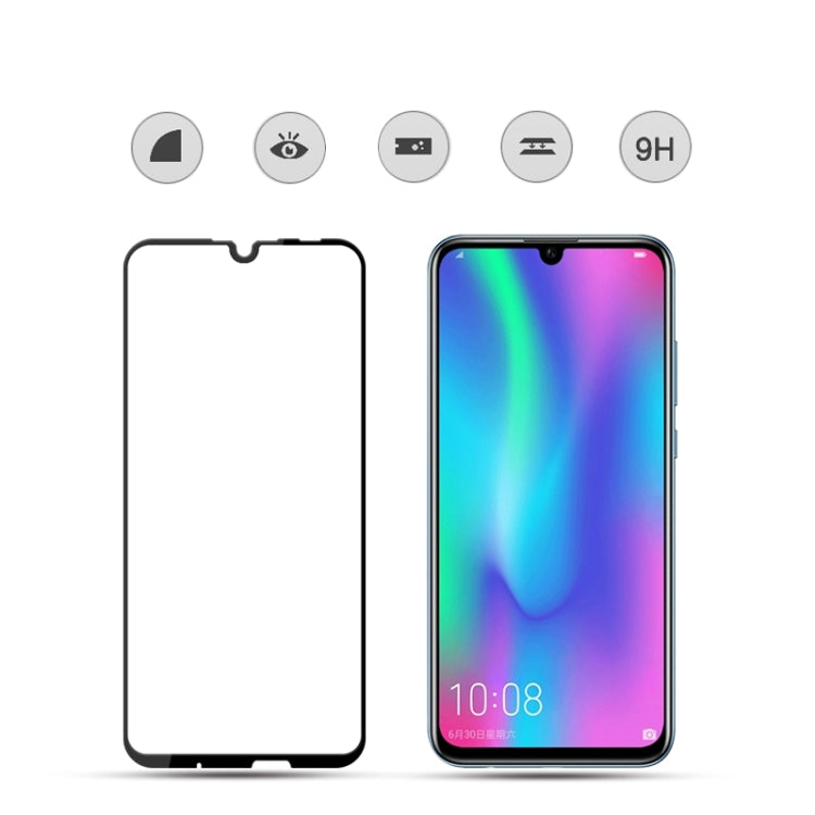 mocolo 0.33mm 9H 2.5D Full Glue Tempered Glass Film for Honor 10 Lite / P Smart (2019) / Honor 10i(Black)