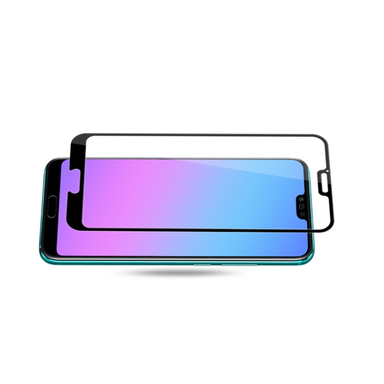 mocolo 0.33mm 9H 2.5D Full Glue Tempered Glass Film for Huawei Honor 10(Black)