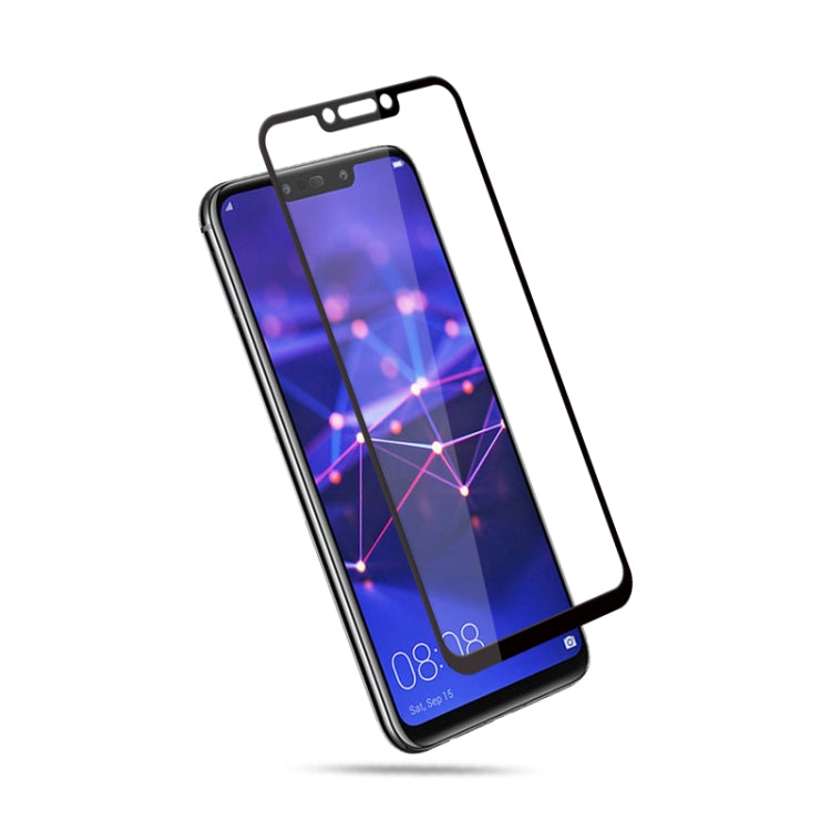 mocolo 0.33mm 9H 2.5D Full Glue Tempered Glass Film for Huawei Mate 20 Lite / Maimang 7 / Nova 3i / Nova 3 / P Smart Plus(Black)