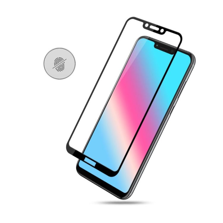 mocolo 0.33mm 9H 2.5D Full Glue Tempered Glass Film for Huawei Honor Play(Black)