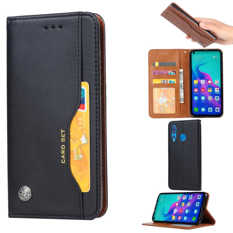 Knead Skin Texture Horizontal Flip Leather Case for Huawei P Smart Z / Y9 Prime 2019 / Nova5i, with Photo Frame & Holder & Card Slots & Wallet