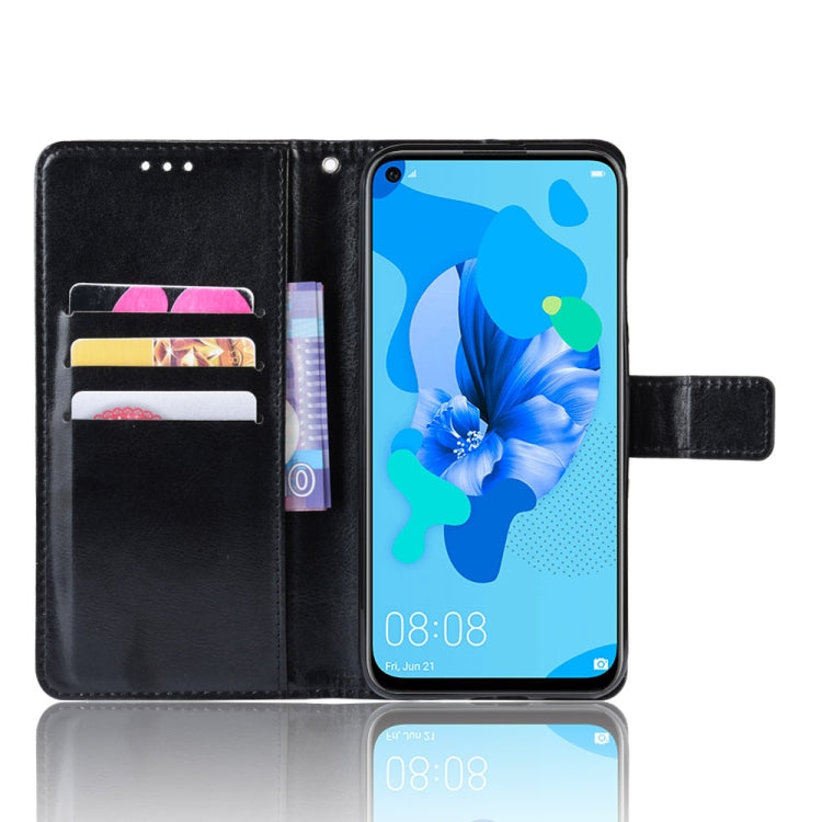 Retro Crazy Horse Texture Horizontal Flip Leather Case for Huawei P20 lite (2019) / Nova 5i, with Holder & Card Slots & Photo Frame