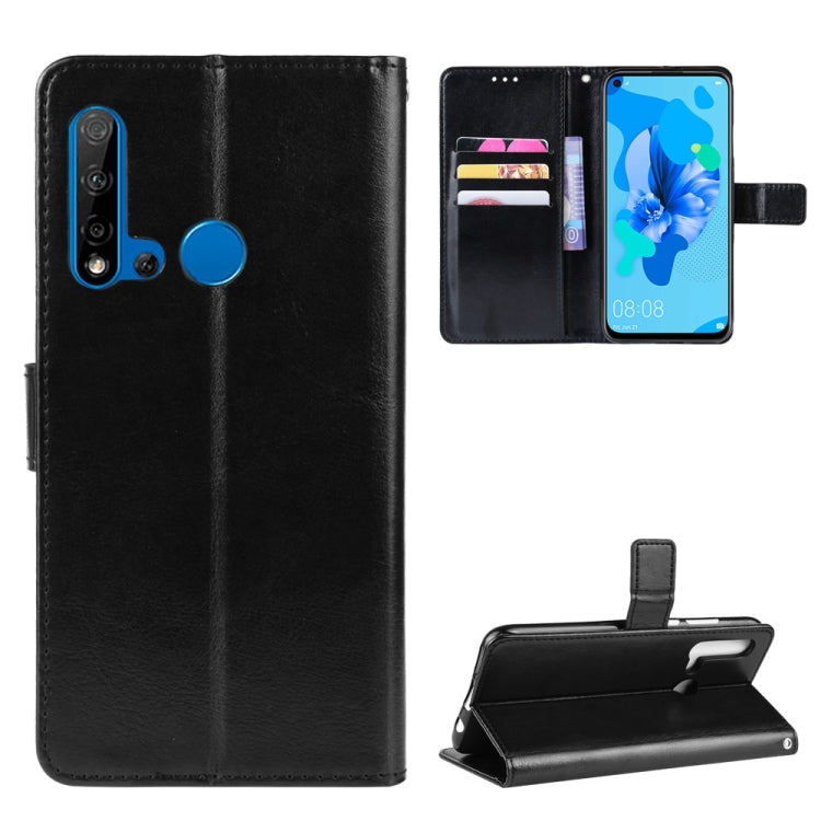Retro Crazy Horse Texture Horizontal Flip Leather Case for Huawei P20 lite (2019) / Nova 5i, with Holder & Card Slots & Photo Frame