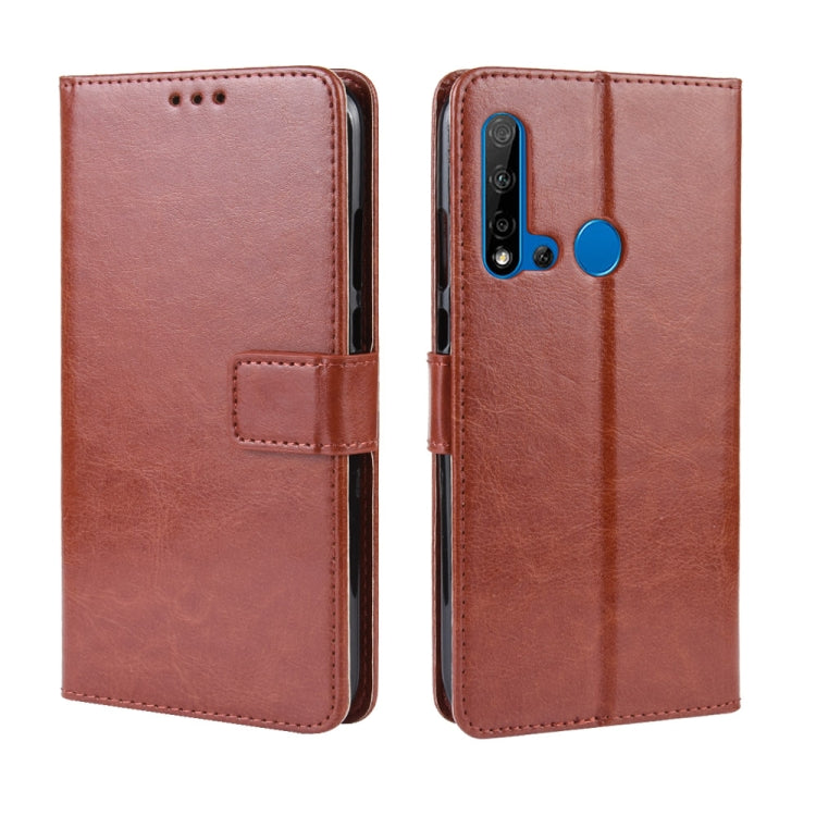 Retro Crazy Horse Texture Horizontal Flip Leather Case for Huawei P20 lite (2019) / Nova 5i, with Holder & Card Slots & Photo Frame