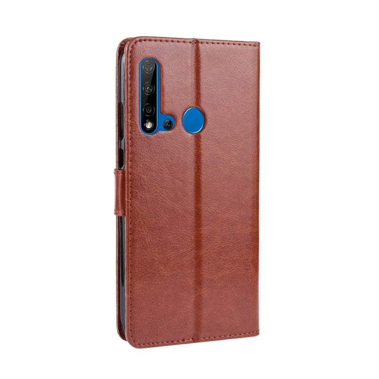 Retro Crazy Horse Texture Horizontal Flip Leather Case for Huawei P20 lite (2019) / Nova 5i, with Holder & Card Slots & Photo Frame