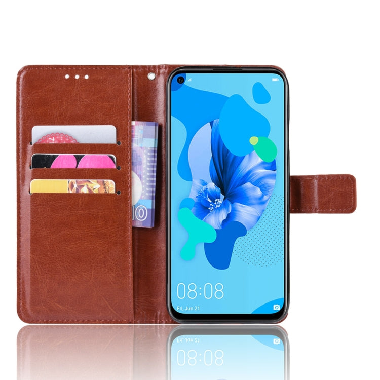 Retro Crazy Horse Texture Horizontal Flip Leather Case for Huawei P20 lite (2019) / Nova 5i, with Holder & Card Slots & Photo Frame
