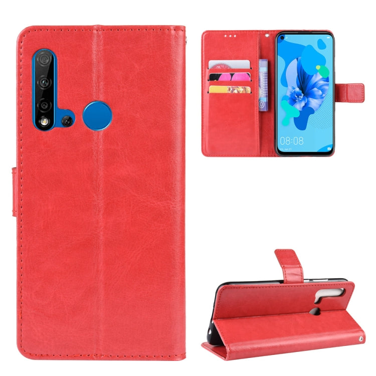 Retro Crazy Horse Texture Horizontal Flip Leather Case for Huawei P20 lite (2019) / Nova 5i, with Holder & Card Slots & Photo Frame