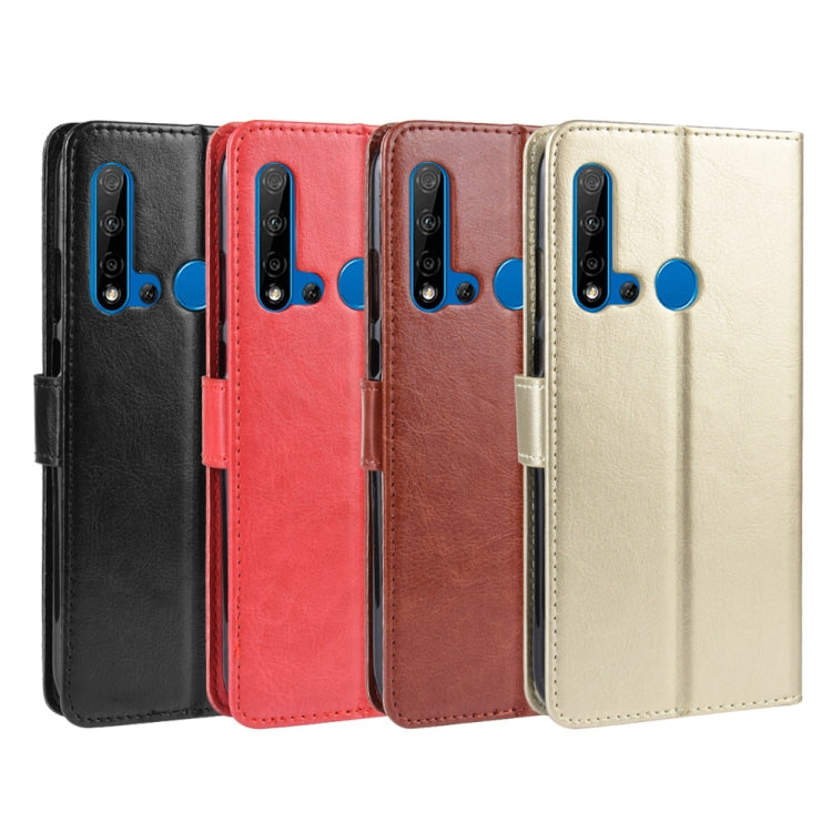 Retro Crazy Horse Texture Horizontal Flip Leather Case for Huawei P20 lite (2019) / Nova 5i, with Holder & Card Slots & Photo Frame