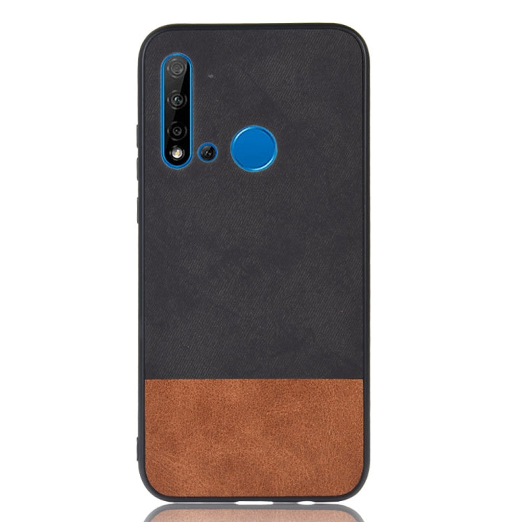 Shockproof Color Matching Denim PC + PU + TPU Protective Case for Huawei nova 5i / P20 Lite 2019
