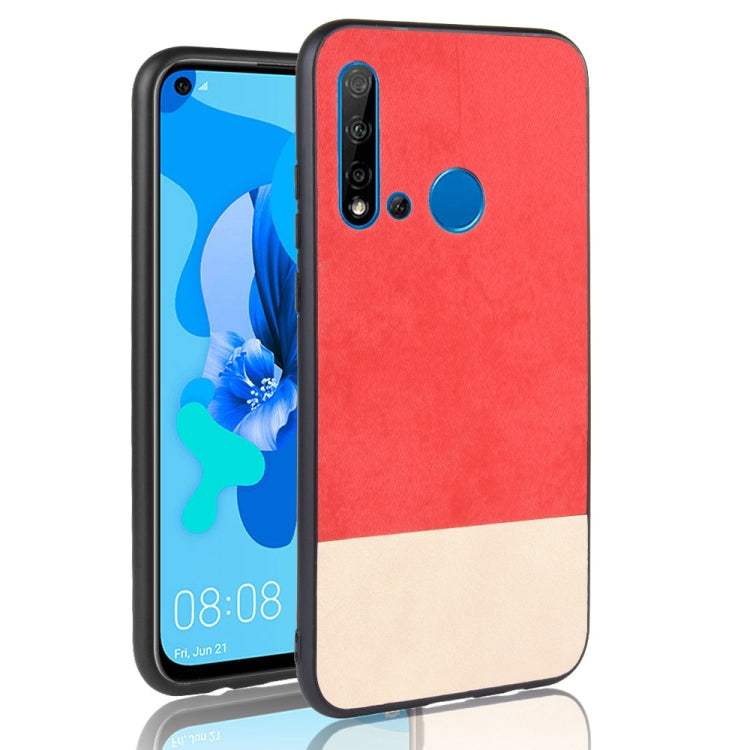 Shockproof Color Matching Denim PC + PU + TPU Protective Case for Huawei nova 5i / P20 Lite 2019