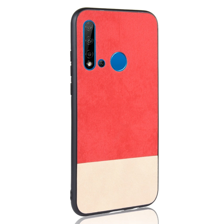 Shockproof Color Matching Denim PC + PU + TPU Protective Case for Huawei nova 5i / P20 Lite 2019