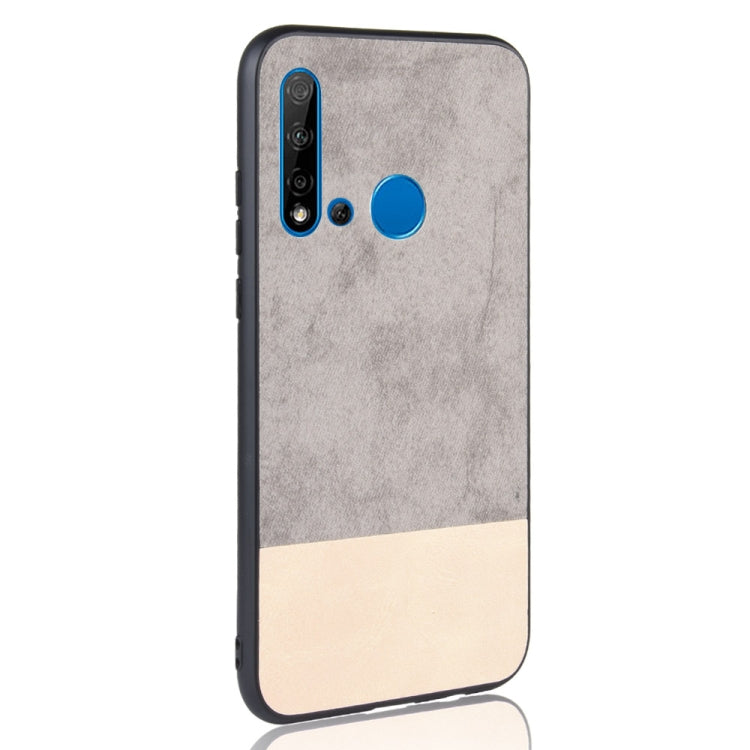 Shockproof Color Matching Denim PC + PU + TPU Protective Case for Huawei nova 5i / P20 Lite 2019