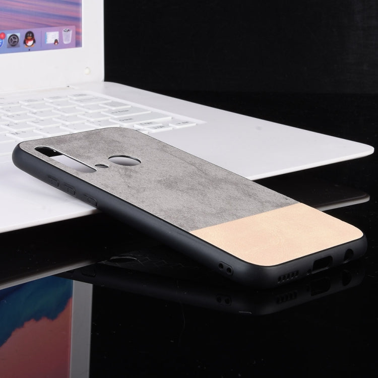 Shockproof Color Matching Denim PC + PU + TPU Protective Case for Huawei nova 5i / P20 Lite 2019