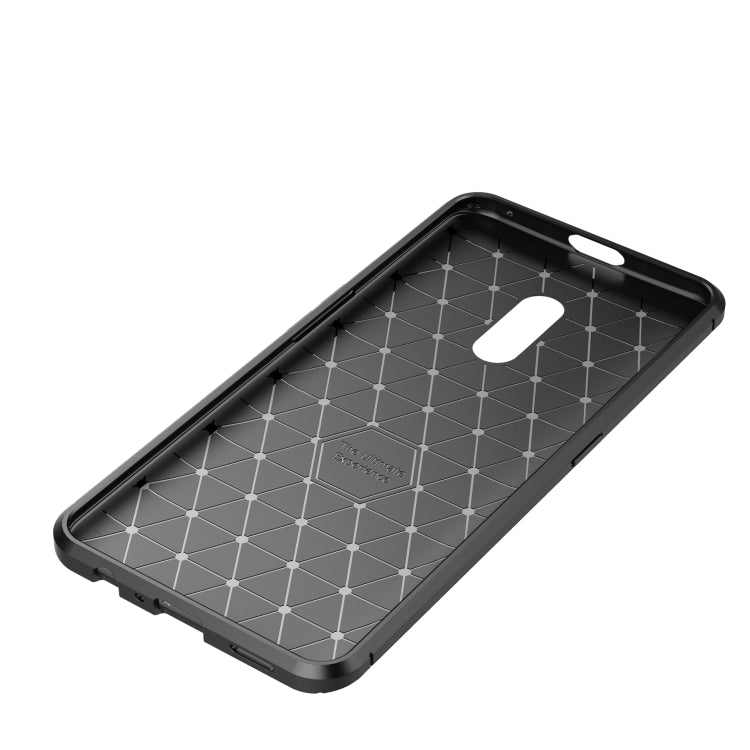 Beetle Series Carbon Fiber Texture Shockproof TPU Case for Realme X