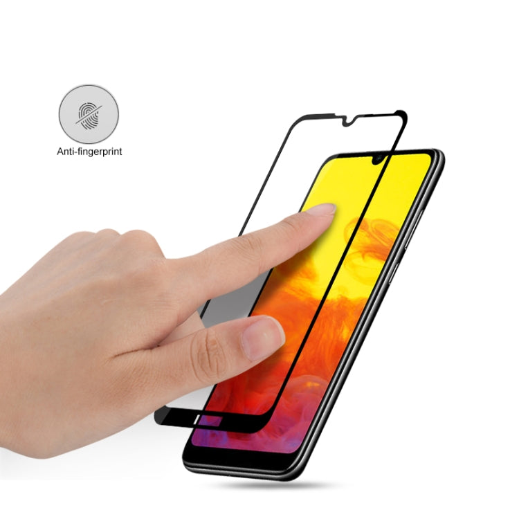 2pcs mocolo 0.33mm 9H 2.5D Full Glue Tempered Glass Film for Huawei Honor8A/ Y6 2019(Black)