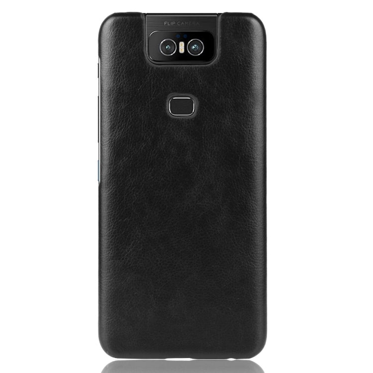 Shockproof Litchi Texture PC + PU Case for Asus Zenfone 6/6Z ZS630KL