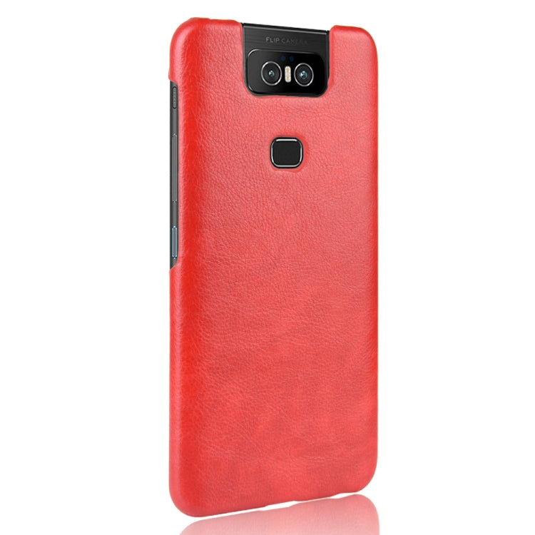 Shockproof Litchi Texture PC + PU Case for Asus Zenfone 6/6Z ZS630KL