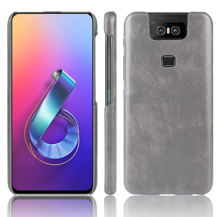 Shockproof Litchi Texture PC + PU Case for Asus Zenfone 6/6Z ZS630KL