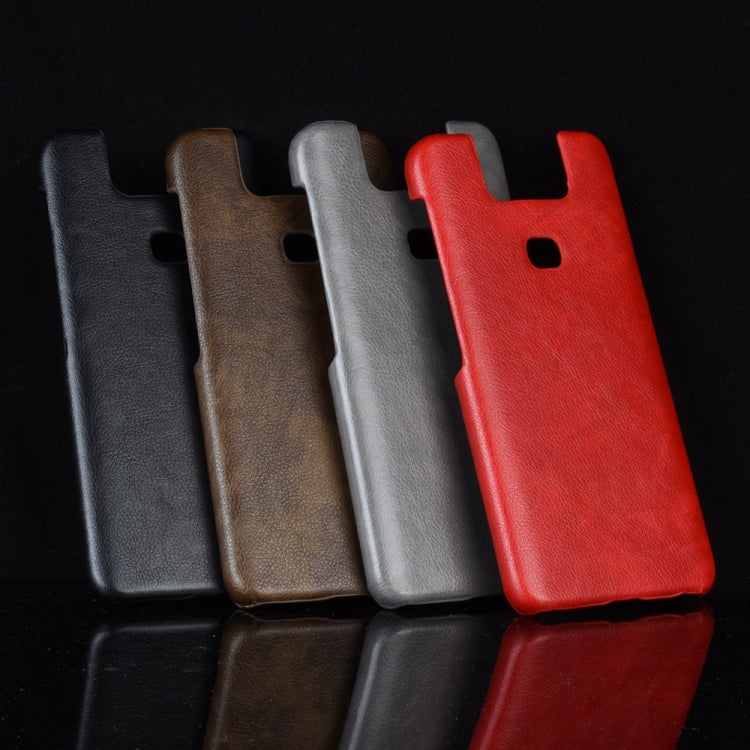 Shockproof Litchi Texture PC + PU Case for Asus Zenfone 6/6Z ZS630KL