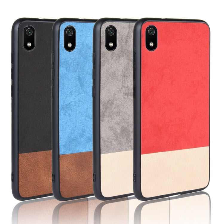 Shockproof Color Matching Denim PC + PU + TPU Protective Case for Xiaomi Redmi 7A