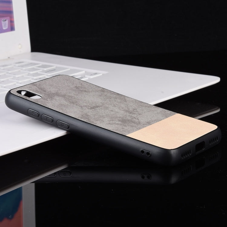 Shockproof Color Matching Denim PC + PU + TPU Protective Case for Xiaomi Redmi 7A