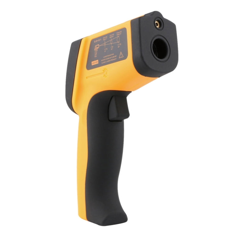GM500 Durable / Non-contact Infrared Thermometer Measuring Temperature And Humidity, Auto Power Off, LCD Backlight Display
