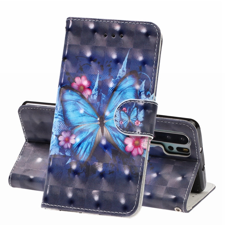 3D Visual Painting Left And Right Open Leather Case for Huawei P30 Pro , With Bracket & Card Slot & Wallet & Bracelet
