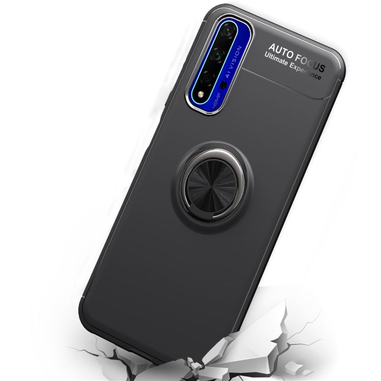 Metal Ring Holder 360 Degree Rotating TPU Case for Huawei Honor 20