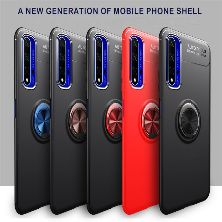 Metal Ring Holder 360 Degree Rotating TPU Case for Huawei Honor 20
