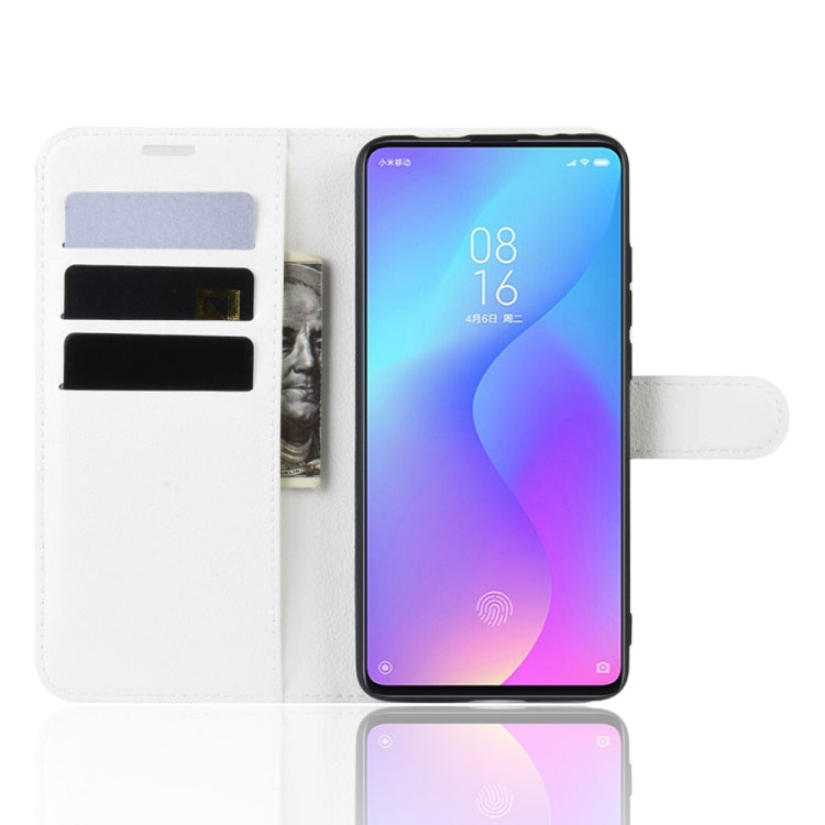 Litchi Texture Horizontal Flip Leather Case for Xiaomi Redmi K20 / K20 Pro / Mi 9T / Mi 9T Pro, with Wallet & Holder & Card Slots
