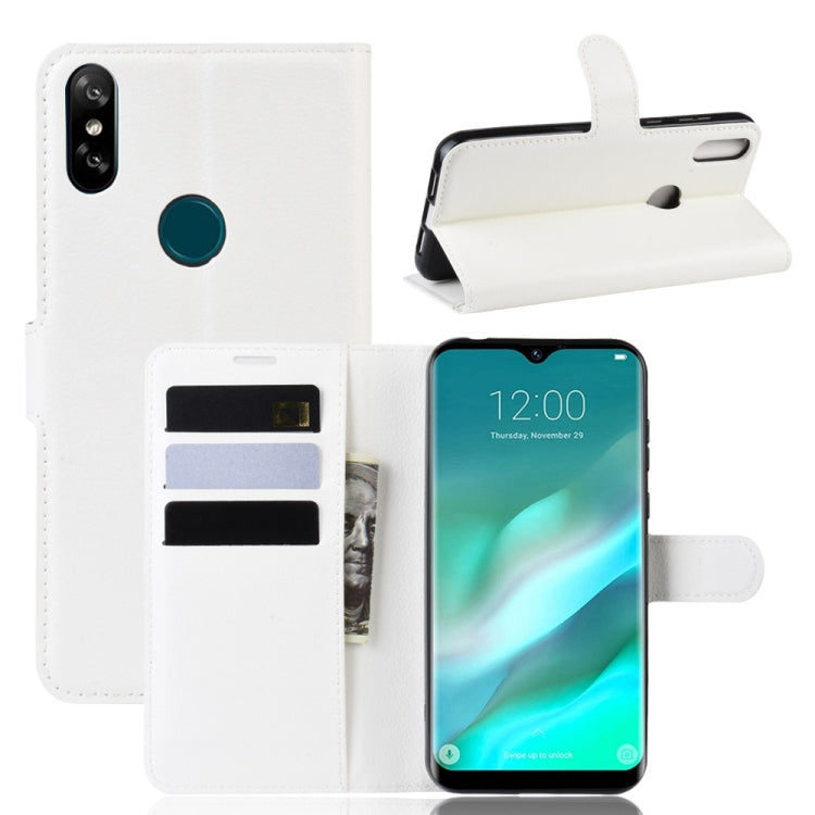 Litchi Texture Horizontal Flip Leather Case for DOOGEE Y8, with Wallet & Holder & Card Slots