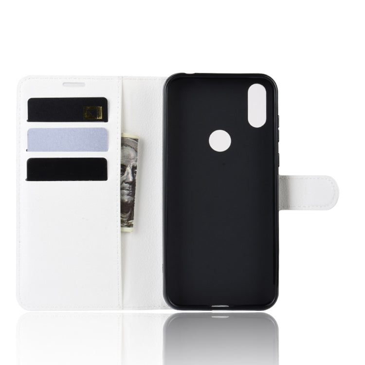 Litchi Texture Horizontal Flip Leather Case for DOOGEE Y8, with Wallet & Holder & Card Slots